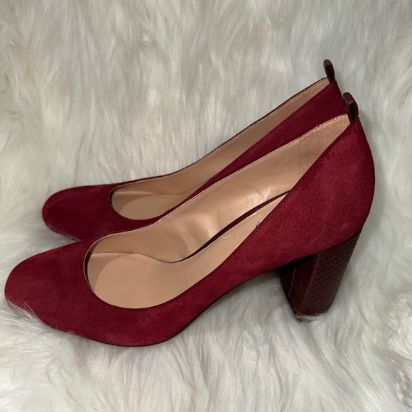 Franco Sarto Red Heels Elegant Design - Picture 2 of 6